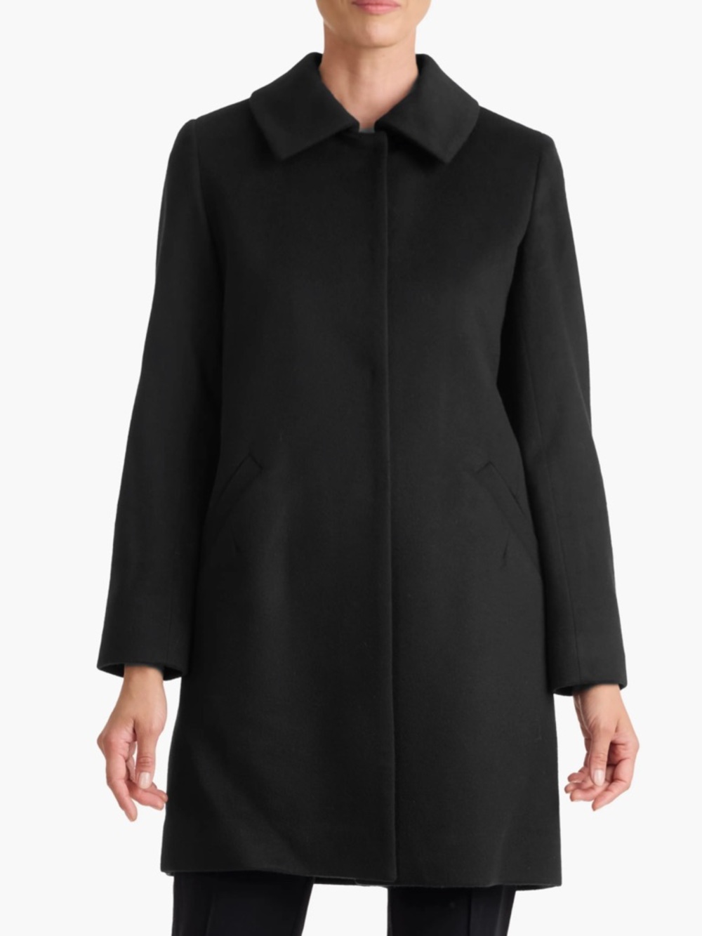 Sofia Cashmere Wool & Cashmere Felted Coat
Black Sz 10- NWT $895